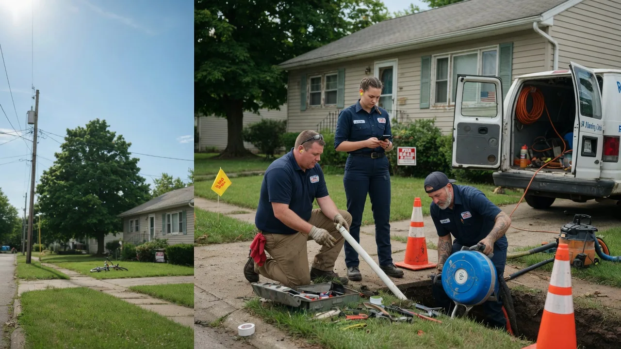 Sewer Line Repair in Minden City, MI near me